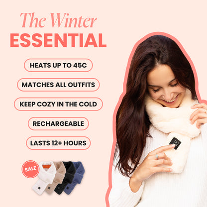 ThermaScarf® Heated Winter Neck Scarf