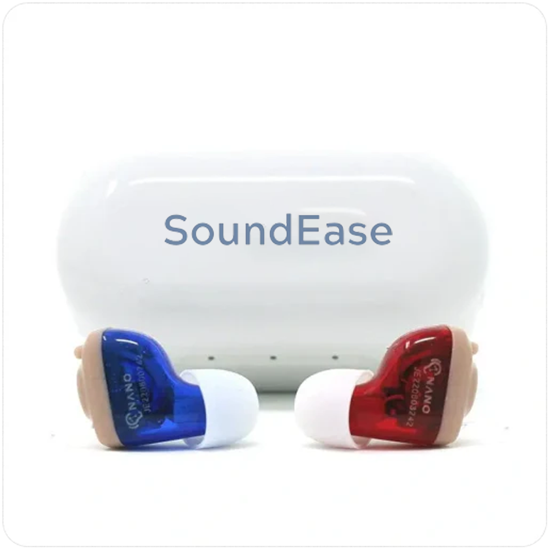 SoundEase™️ Invisible Rechargeable Hearing Aids (Pair Of 2)